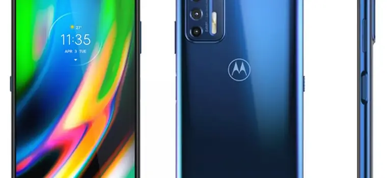 Motorola Moto G9 Plus na oficjalnych grafikach. Znamy specyfikację