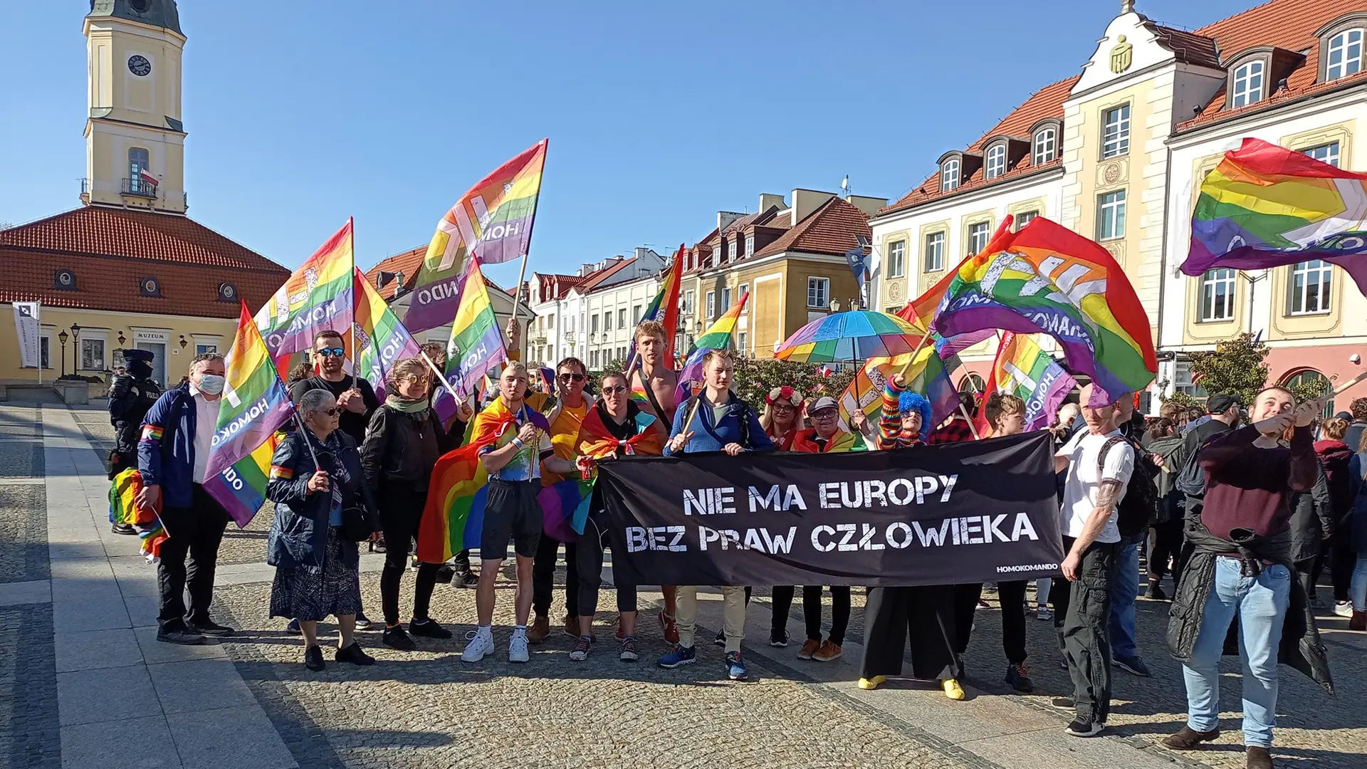 Spokojny II Marsz Równości w Białymstoku. "To jest nasz dzień!"