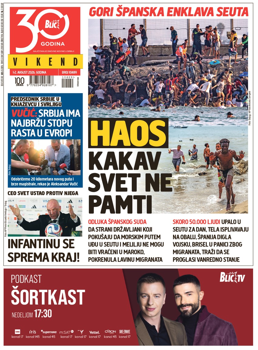 Naslovna Blic