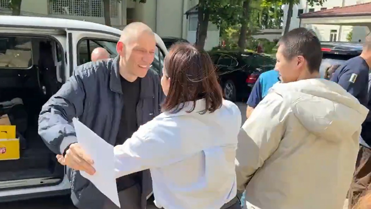 Siarhiej Cichanouski zwolniony z białoruskiego więzienia
