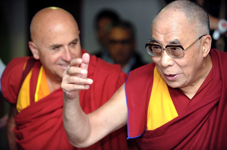 Sa Dalaj lamom 2011. godine