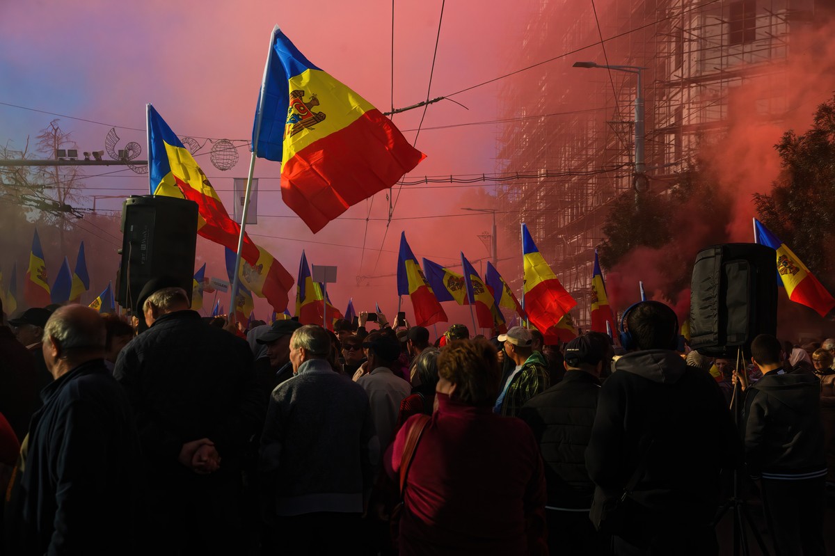 Antyrządowy protest w Kiszyniowie