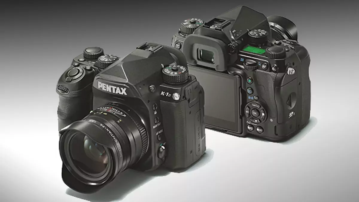 Pentax K-1 II – nowa wersja pełnoklatkowej lustrzanki z dużym ISO 