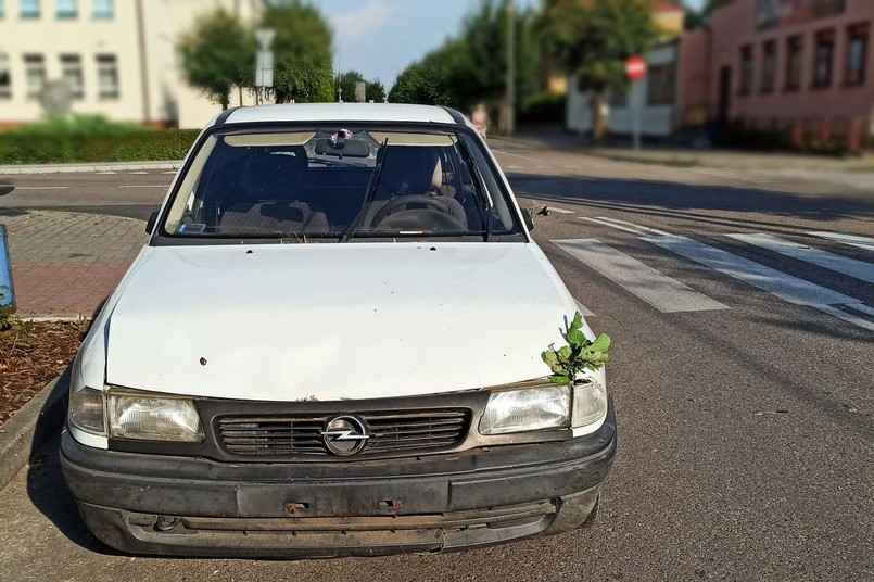 Opel, który spadł z nieba