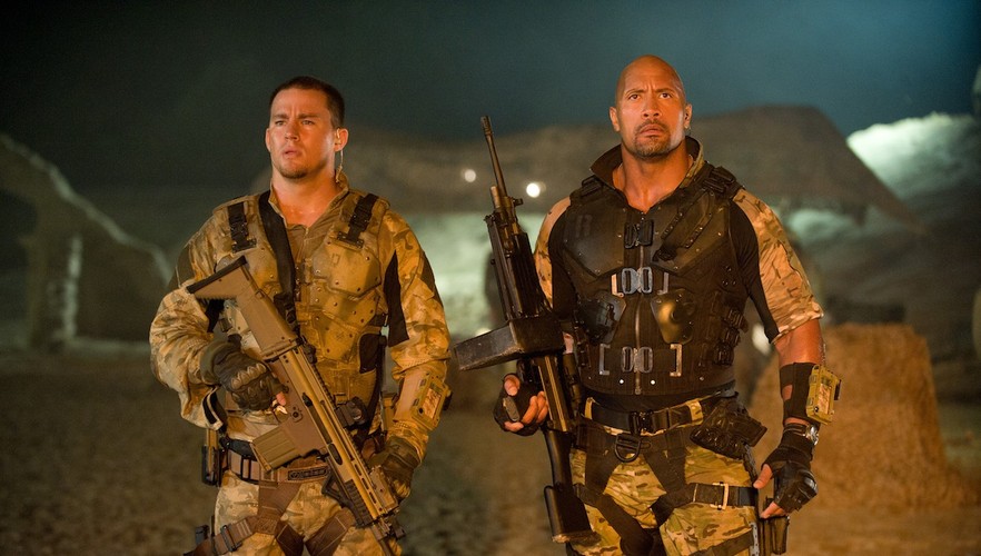 Dwayne Johnson i Channing Tatum w filmie 'G.I. Joe: Odwet'