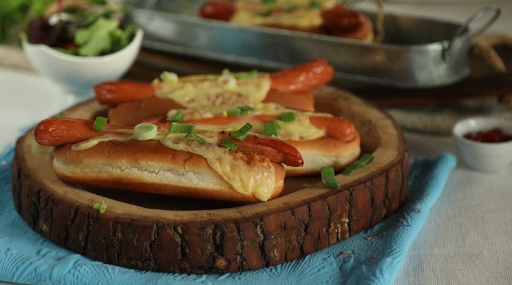 Sütőben sült hot-dog / Fotó: Nagy Anikó