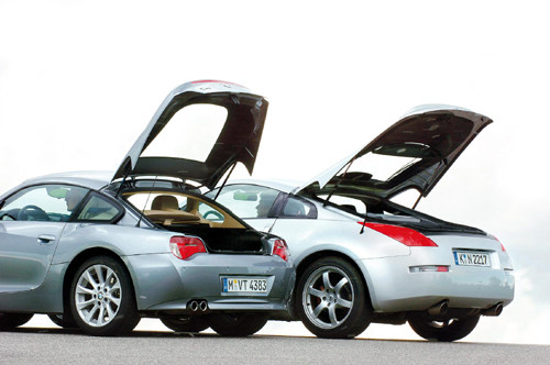 BMW Z4, Nissan 350Z - ZZ Top wśród aut sportowych