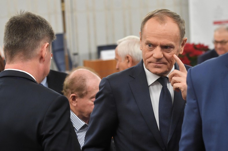 Przewodniczący Platformy Obywatelskiej Donald Tusk