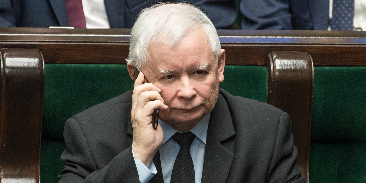 Jarosław Kaczyński zabrał głos ws. zarobków w NBP