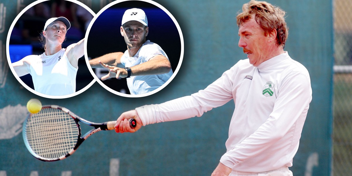 Zbigniew Boniek lubi nie tylko oglądać tenis. Latem ubiegłego roku wziął nawet udział  w turnieju dla zawodników powyżej 65. roku życia. 