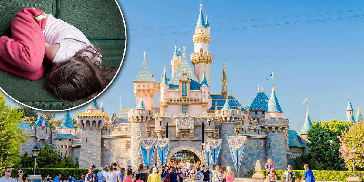 Brytyjczyk molestował dziewczynkę w drodze do Disneylandu. 