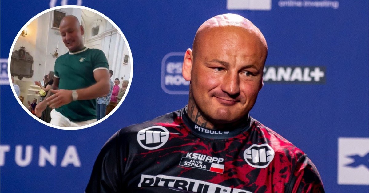 Artur Szpilka przerwał mszę, teraz zabrał głos. Padły słowa o "Polaczkach"