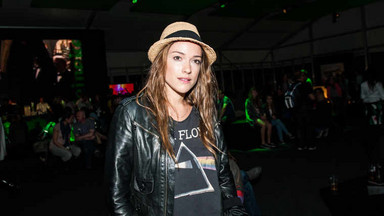 Alicja Bachleda-Curuś na festiwalu Heineken Open'er 2013