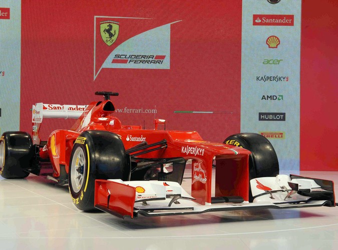Nowy bolid Ferrari
