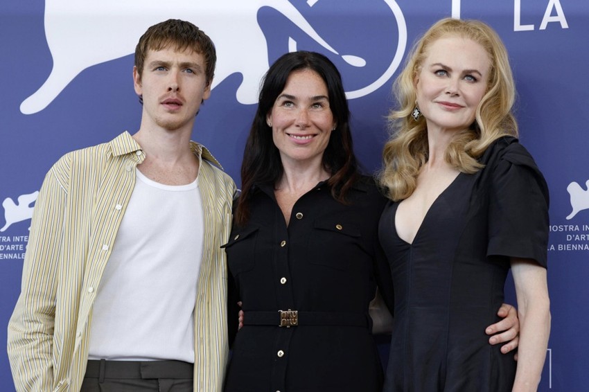 Nikol Kidman, glumac Harison Dikinson i rediteljka Halina Rejen