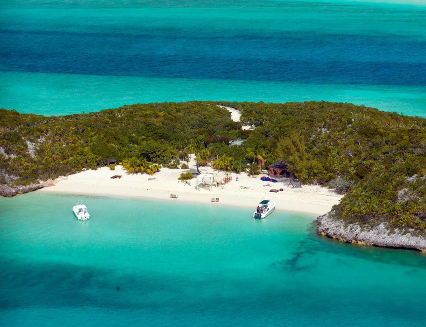 Prywatna Wyspa na Bahamach: Little Hall’s Pond Cay.