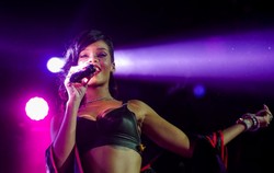 Rihanna w Gdyni zaraz po Open'erze