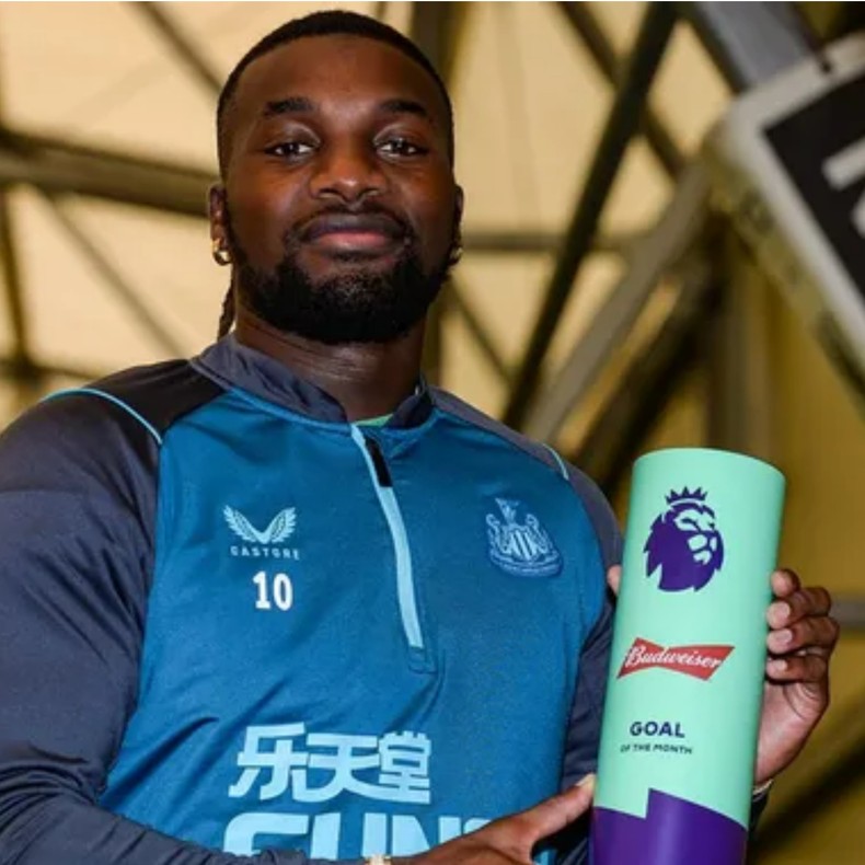 Ο Alain Saint-Maximin κέρδισε το βραβείο Goal of the Month για τον Αύγουστο.