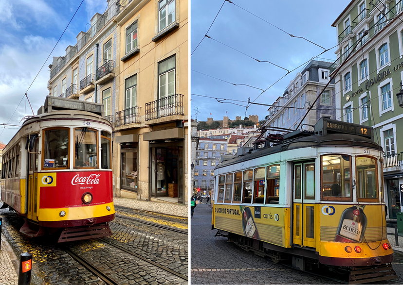 Żółte tramwaje - znak rozpoznawczy Lizbony