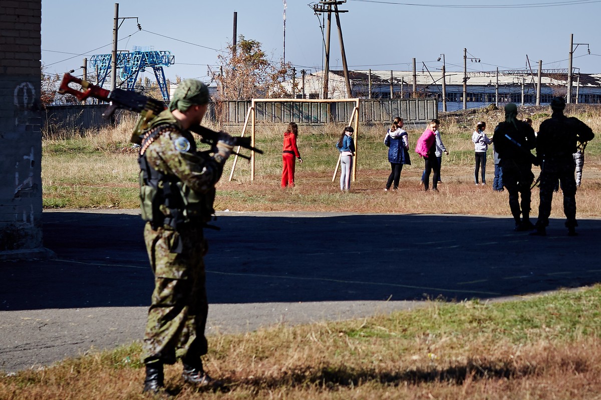 Separatyści w Doniecku