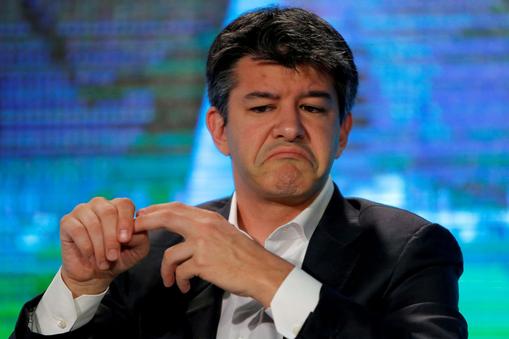 FILE PHOTO - Uber CEO Travis Kalanick attends the summer World Economic Forum in Tianjin