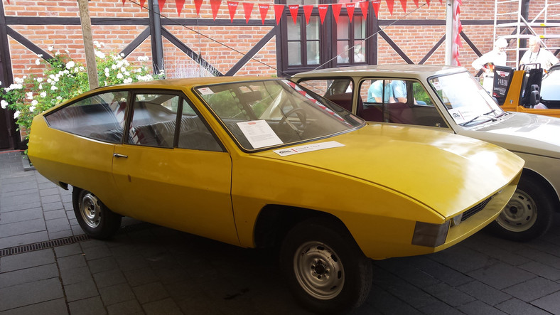 Polski Fiat Coupe - prototyp z 1971 r.