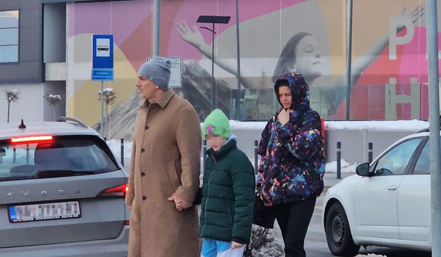 Bane Tomašević sa porodicom