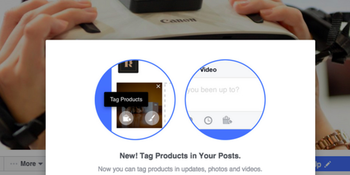 Facebook is testing a new way for businesses to tag products