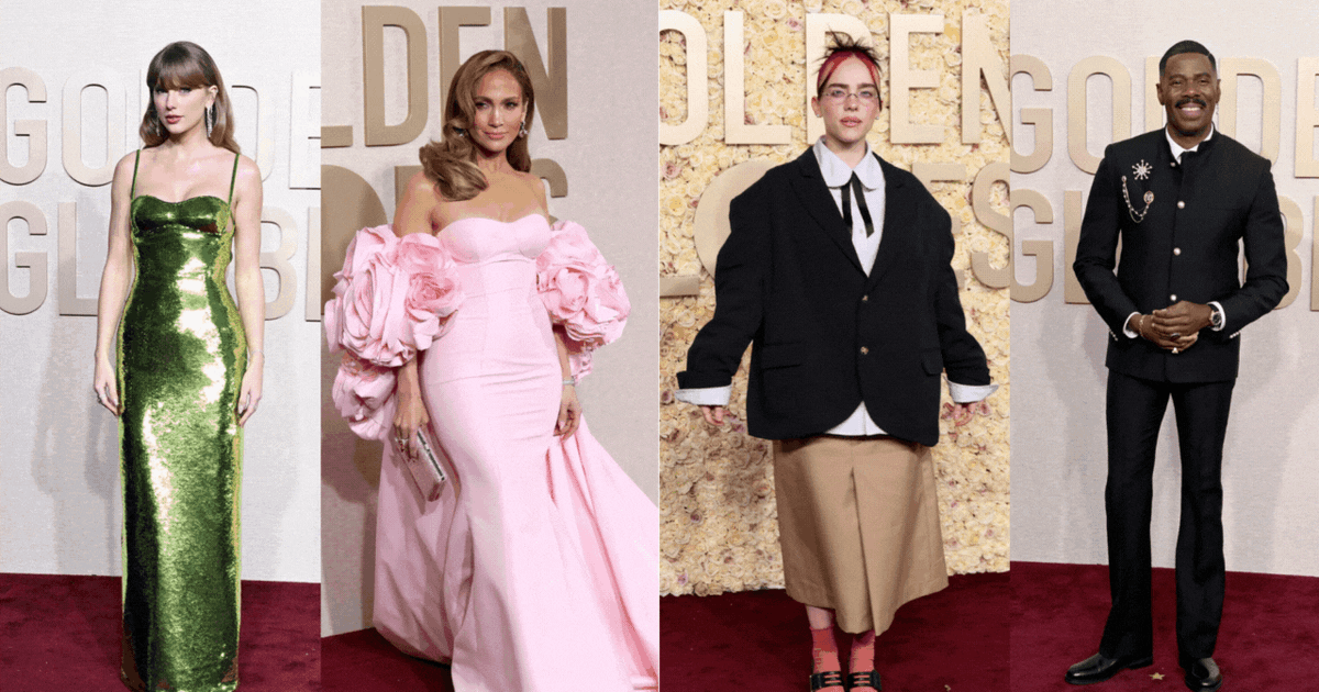 The best and worstdressed celebrities at the 2024 Golden Globes