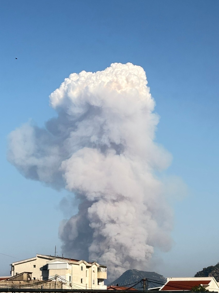 Požar se vidi iz Bara