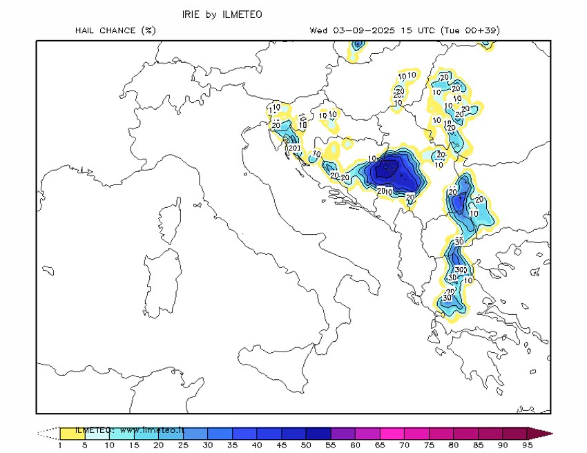 Mapa za sredu, 15 časova