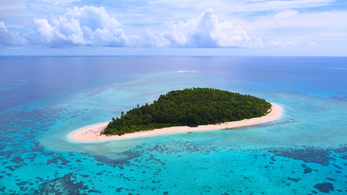 Tuvalu to rajskie wyspy położone na południowym Pacyfiku.