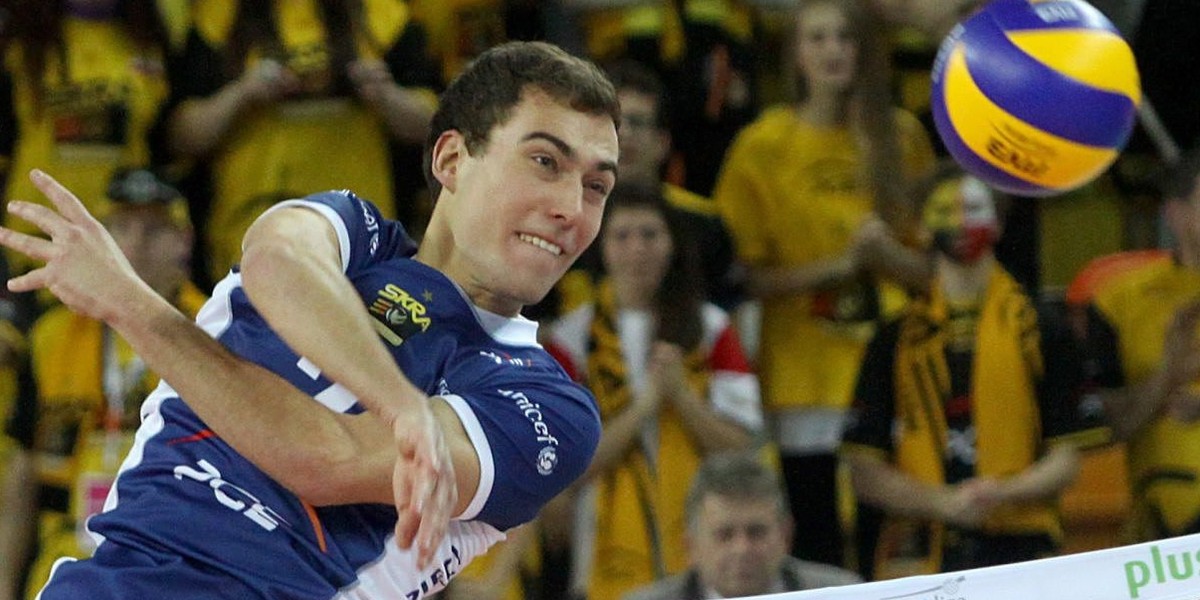 Jerzy Janowicz zagrał w PGE Skra Bełchatów