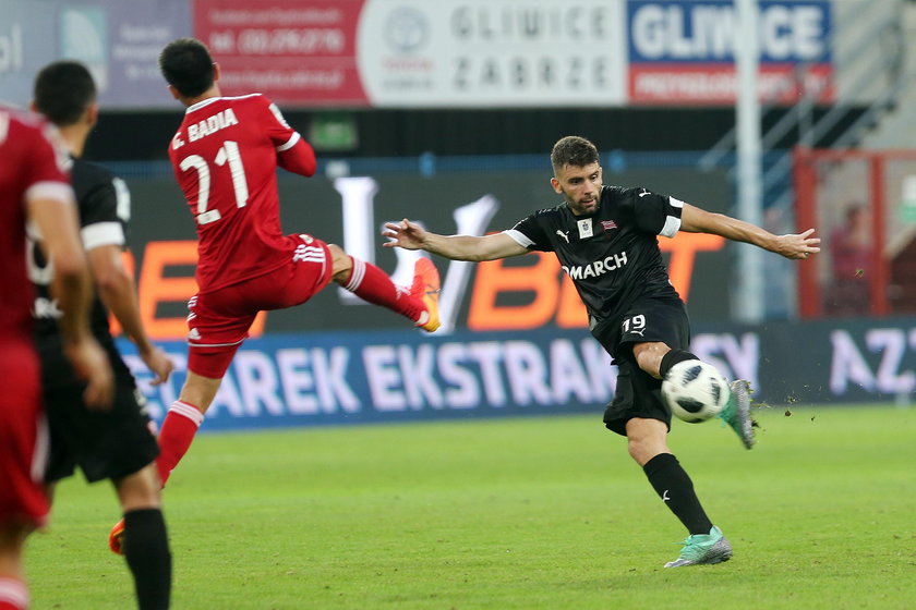 22.10.2018 CRACOVIA - GORNIK ZABRZE EKSTRAKLASA PILKA NOZNA