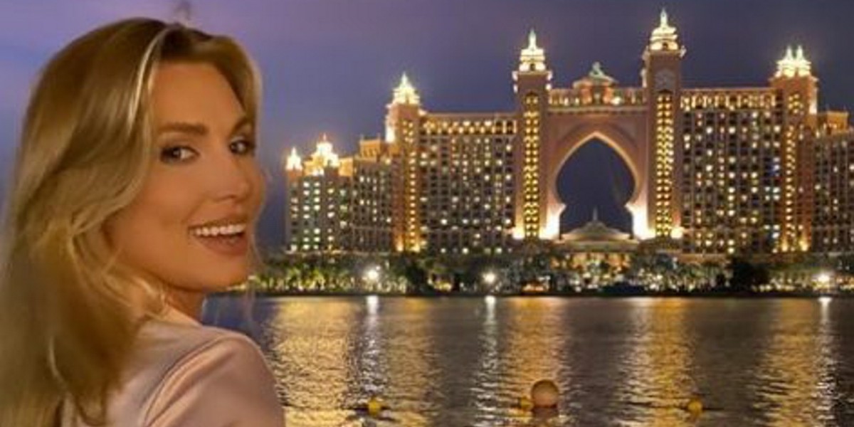 Karolina Pajączkowska w Dubaju.