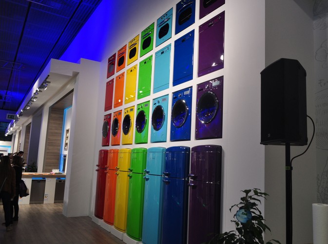 Kolorowe lodówki Vestel