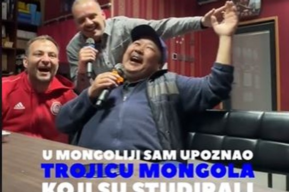 SRBI PRAVILI RŠUM U MONGOLIJI Aleksandar i Iv slučajno upoznali trojicu Mongolaca, kada su rekli odakle dolaze, NASTAO JE HAOS (VIDEO)