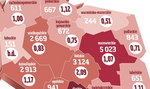 Za nami 100 dni epidemii. Zobacz, gdzie koronawirusa jest najwięcej