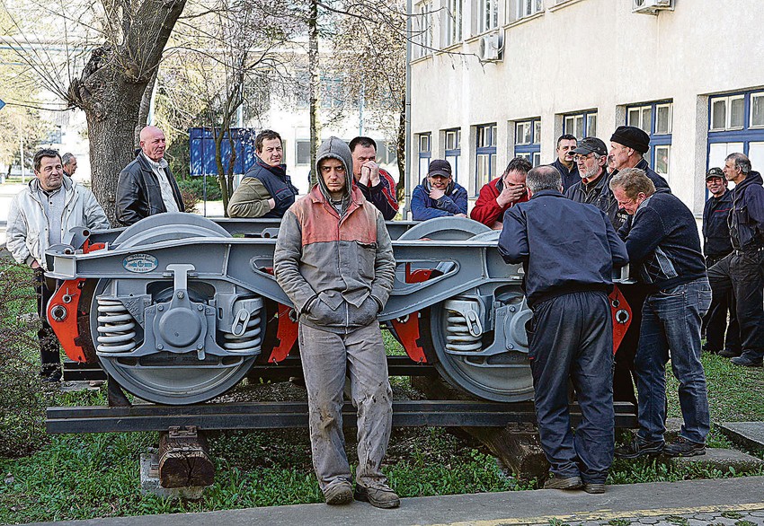 Štrajk u "Goši", koja je na kraju otišla u stečaj