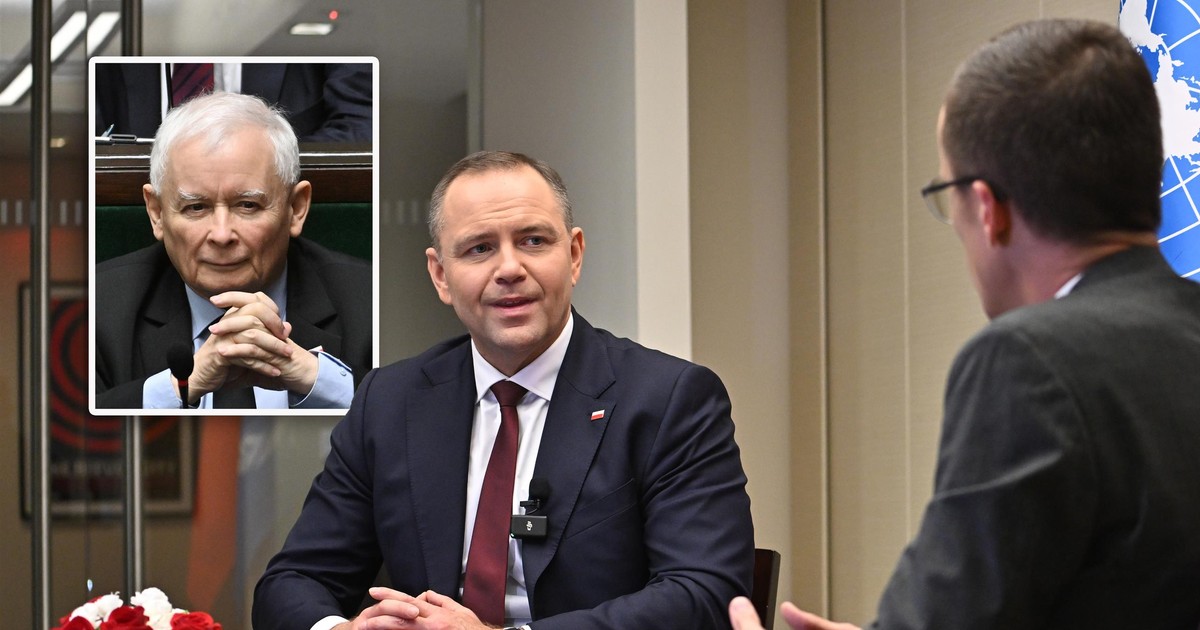 Prezydent Nawrocki szczerze o relacjach z Kaczyńskim. Padło porównanie do żony