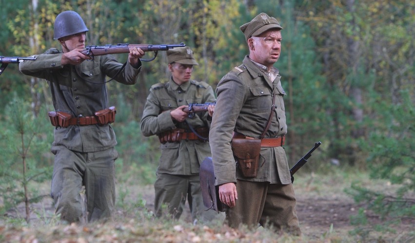 Mirosław Baka w filmie 'Tajemnica Westerplatte'