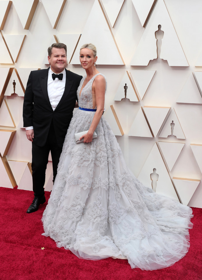 James Corden i Julia Carey 