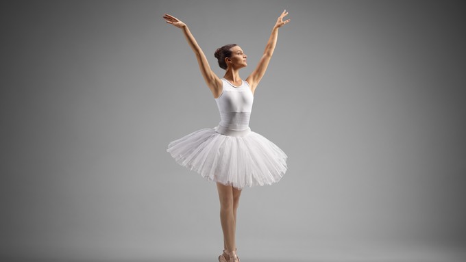 Balerina, ilustracija