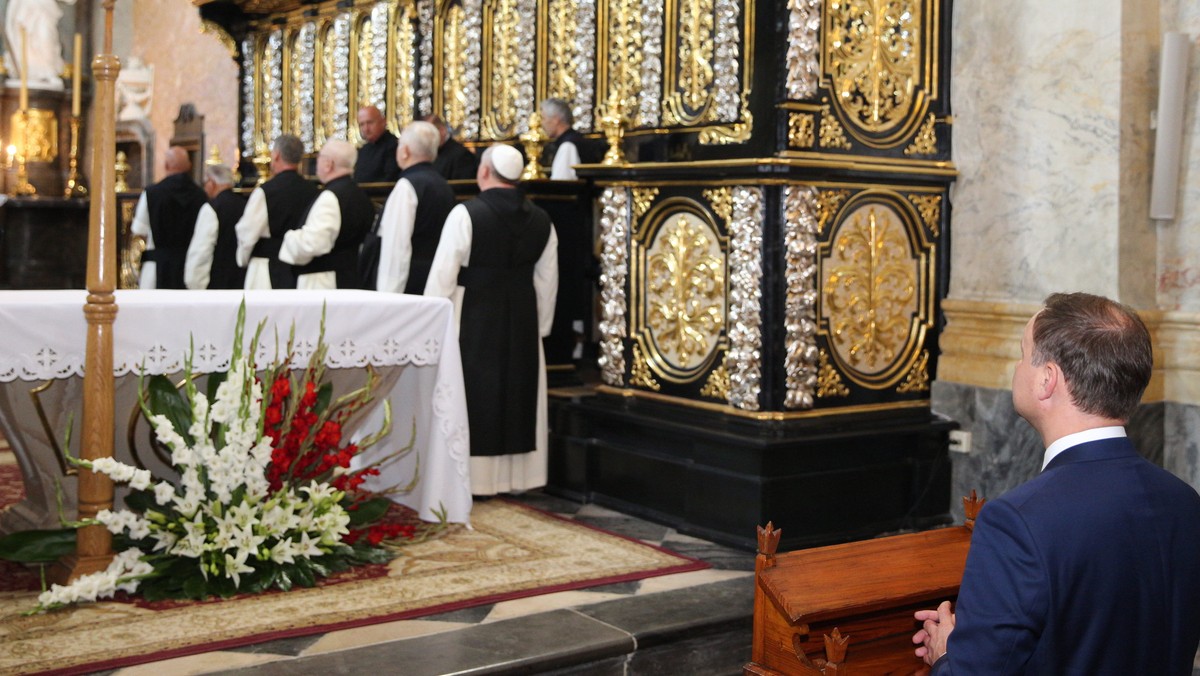 Od odwiedzin średniowiecznego opactwa cysterskiego w Jędrzejowie prezydent Andrzej Duda rozpoczął wizytę w woj. świętokrzyskim.