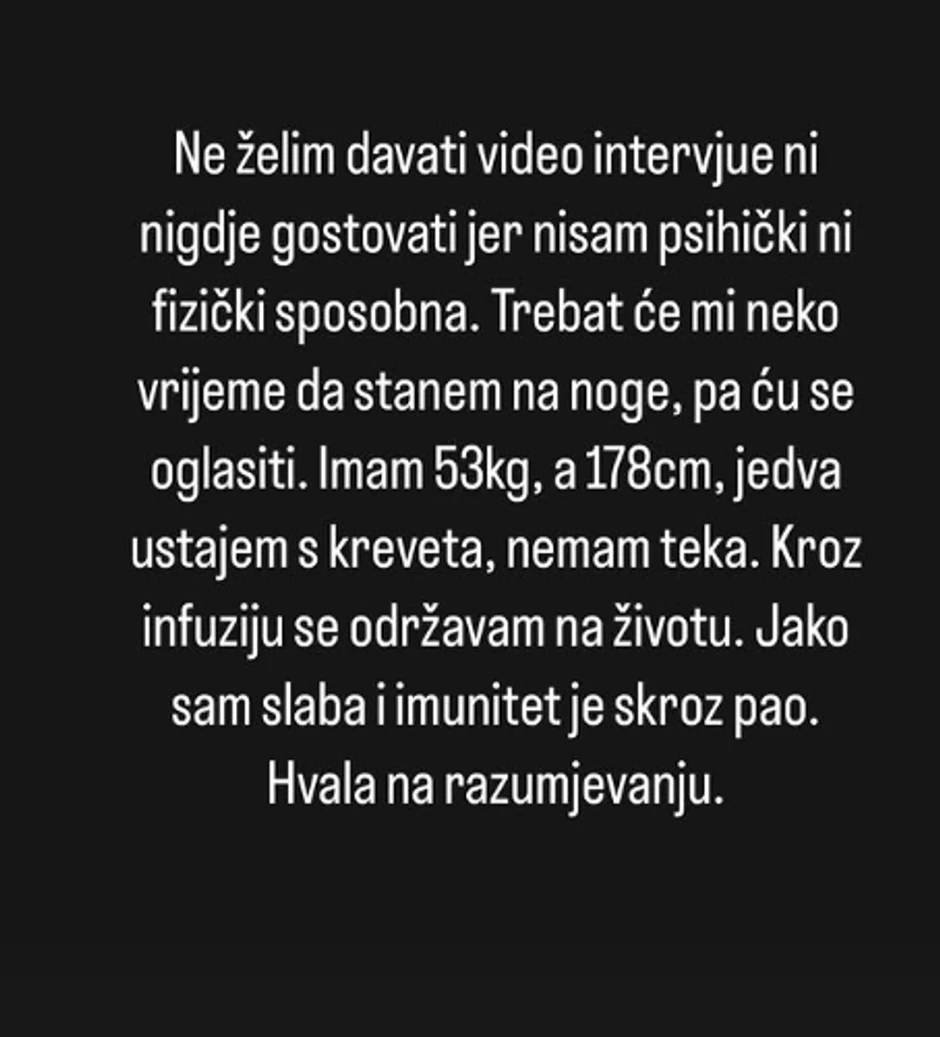 Ava Karabatić, objava