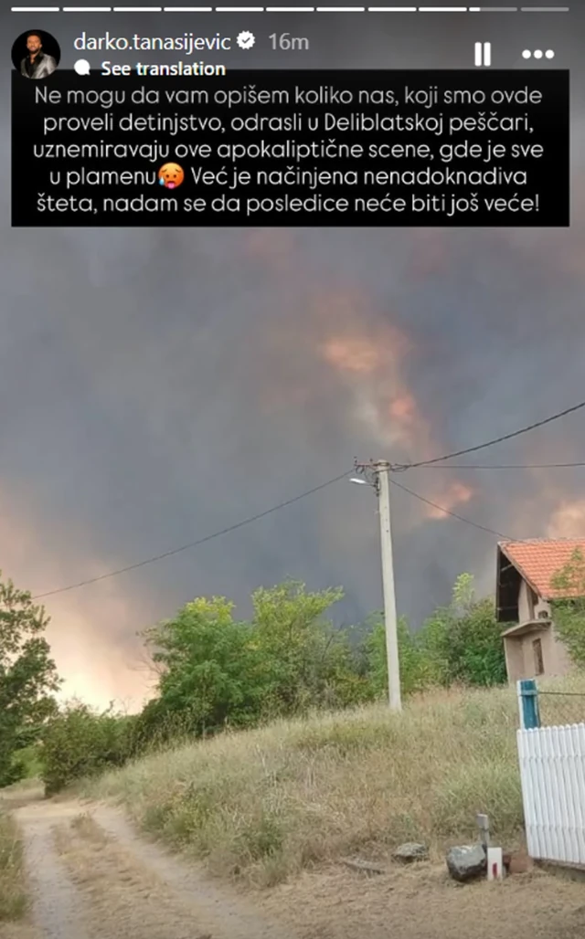 "OVO JE NENADOKNADIV GUBITAK!" Voditelj NE VERUJE PRIZORU ispred sebe, šodelio fotografije sa lica mesta, ljudi oko njega u panici! (FOTO)