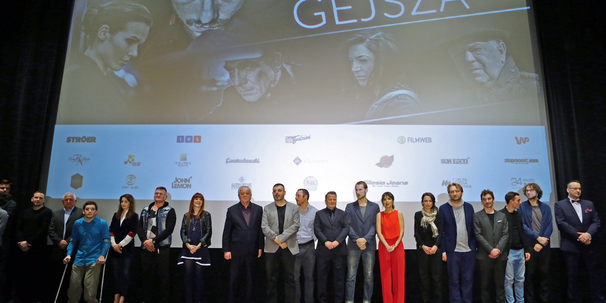 Premiera filmu "Gejsza"