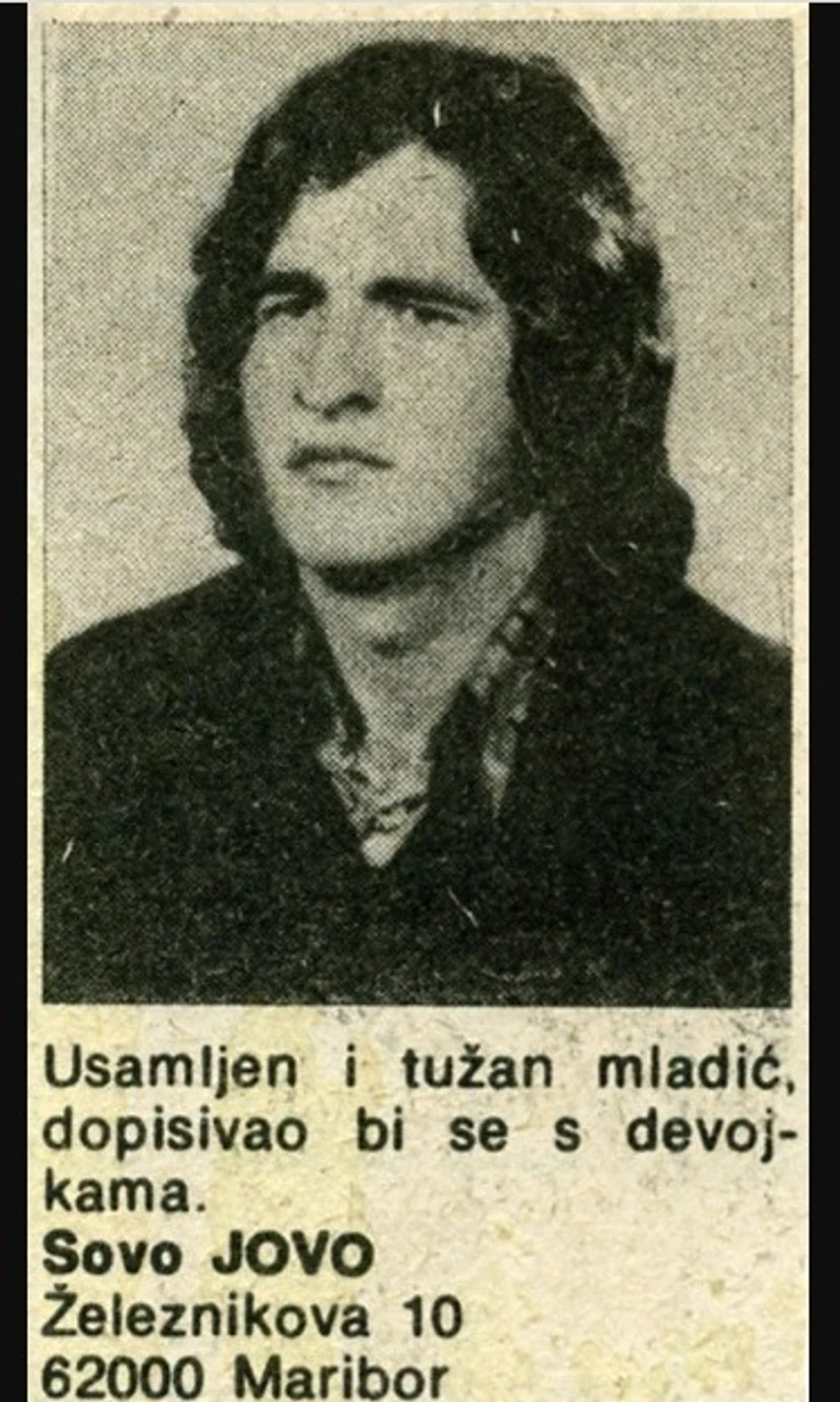 Jedan od "najhrabrijih" oglasa jer sadrži ličnu fotografiju