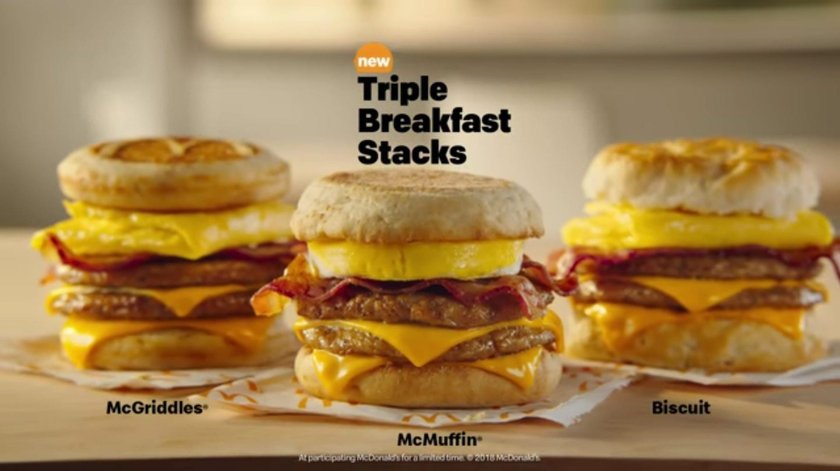 Triple Breakfast Stack