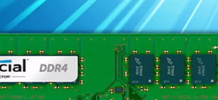 Pamięci DDR4 dla domowych komputerów już niedługo
